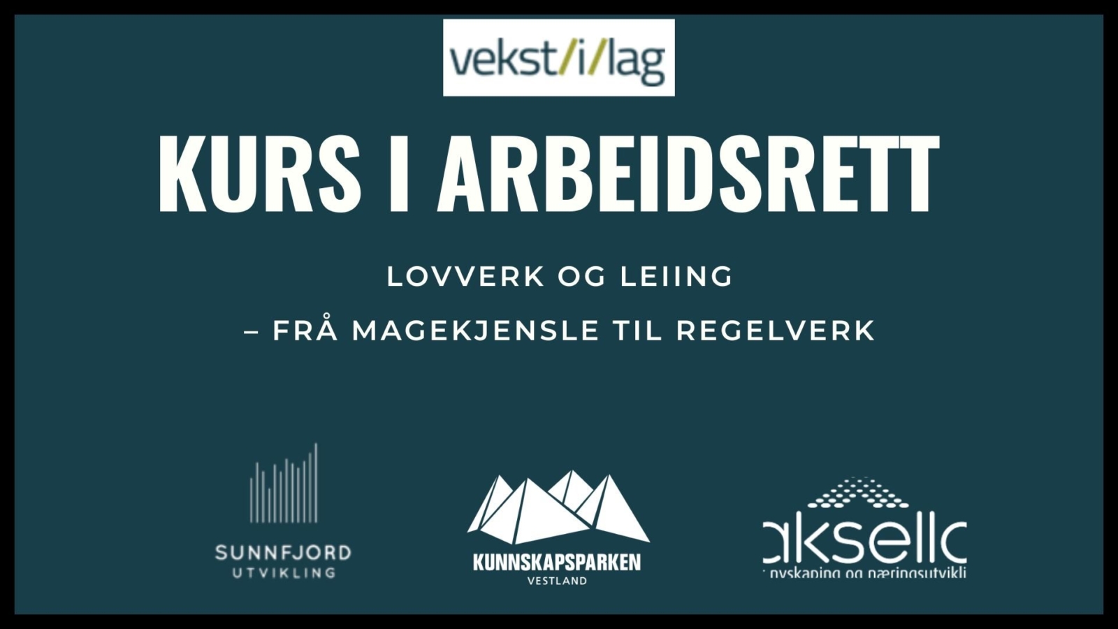Lov og leiing – frå magekjensle til regelverk