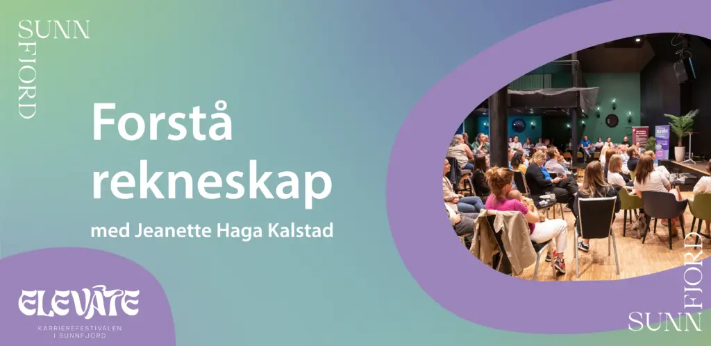 Forstå rekneskap