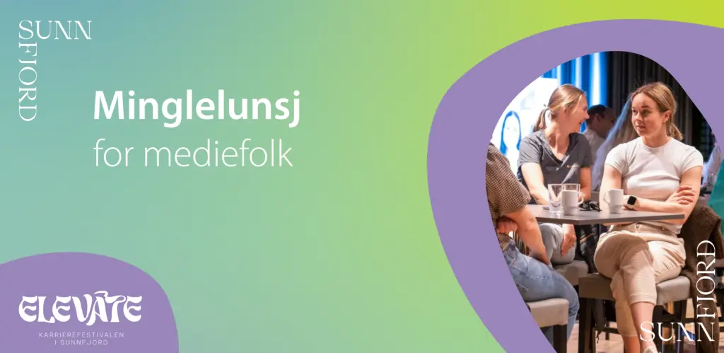 Minglelunsj for mediefolk
